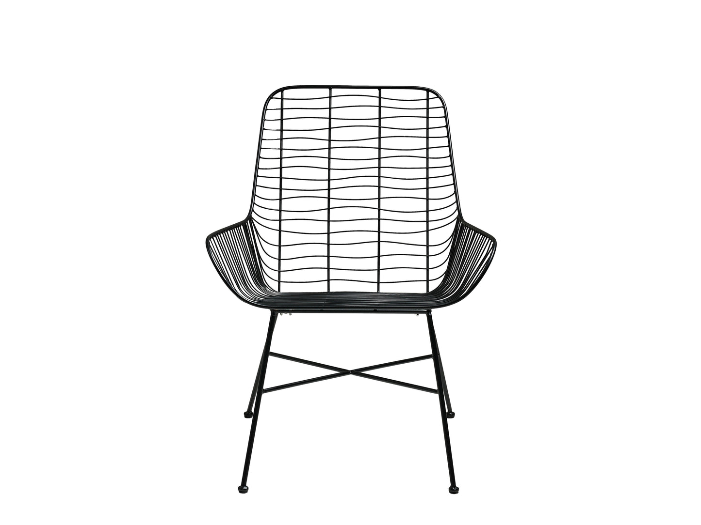 Villa Collection - Stol - "Svale" - Sort Jern - 67 x 63 x 77 cm