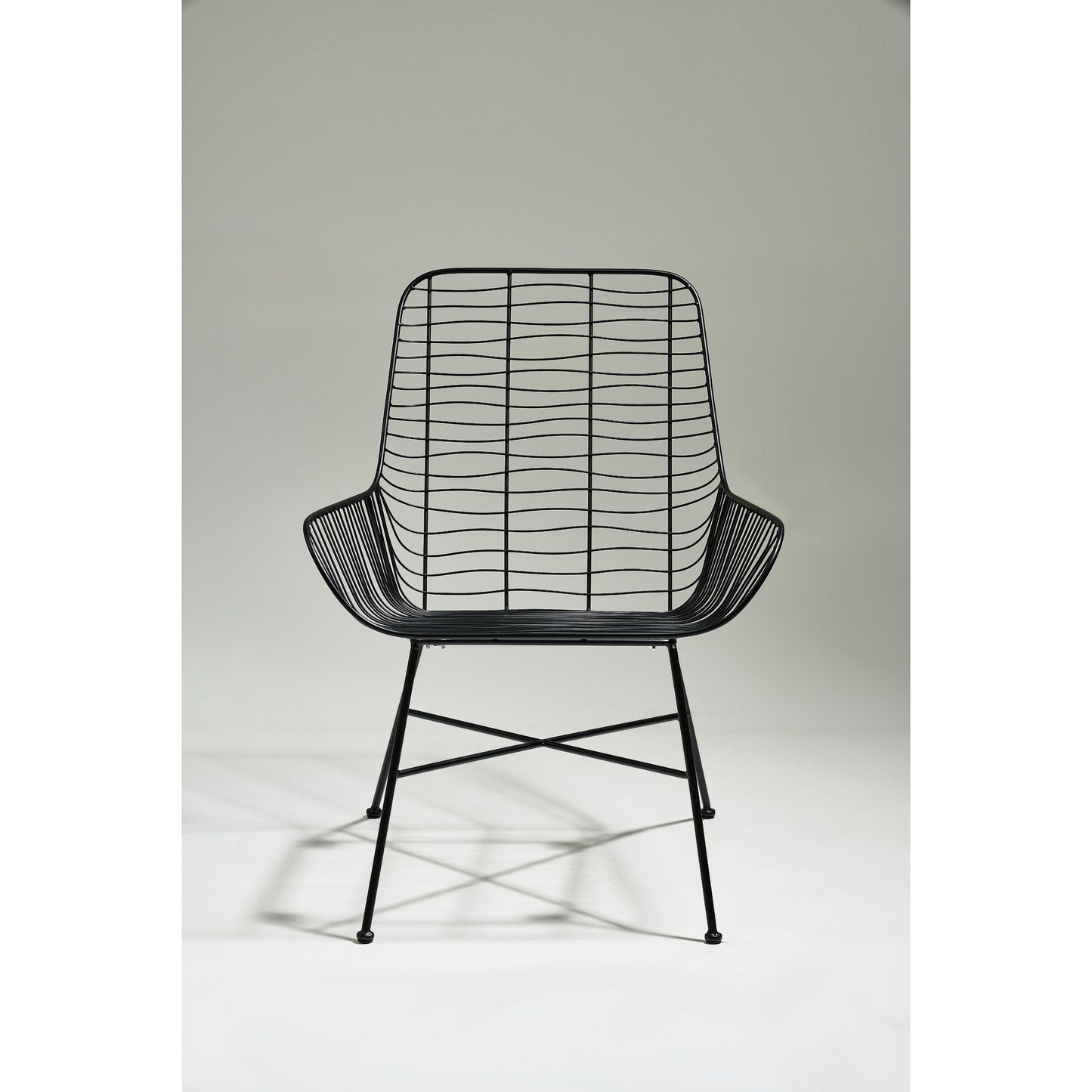 Villa Collection - Stol - "Svale" - Sort Jern - 67 x 63 x 77 cm