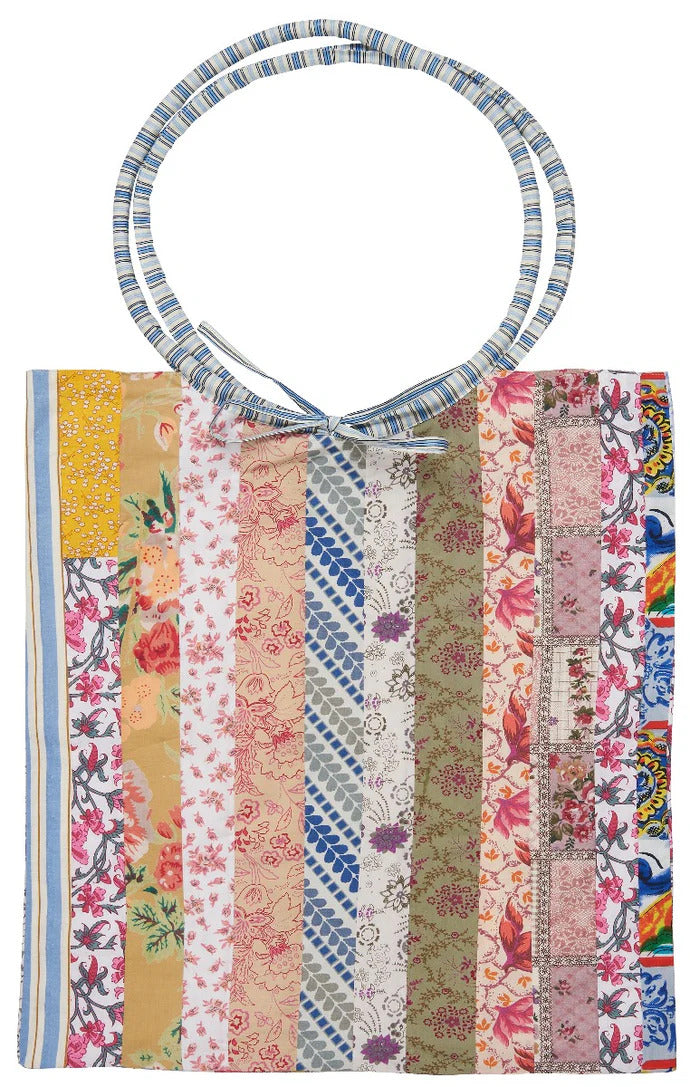 Ib Laursen - unika taske - patchwork - 100% Bomuld - 45 x 50cm