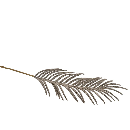 La Vida - Kunstig blomst/fjer - Taupe