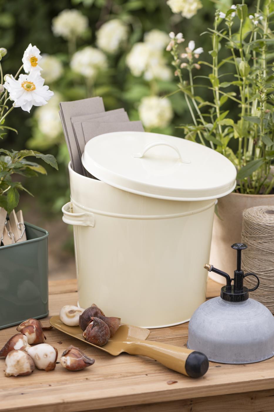 Ib Laursen - forstøver- buet grå m/sort top - 450 ml