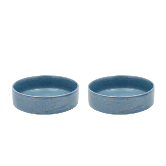 Villa Collection - Skåle 2 stk. - "Fjord" - Porcelæn - Blå