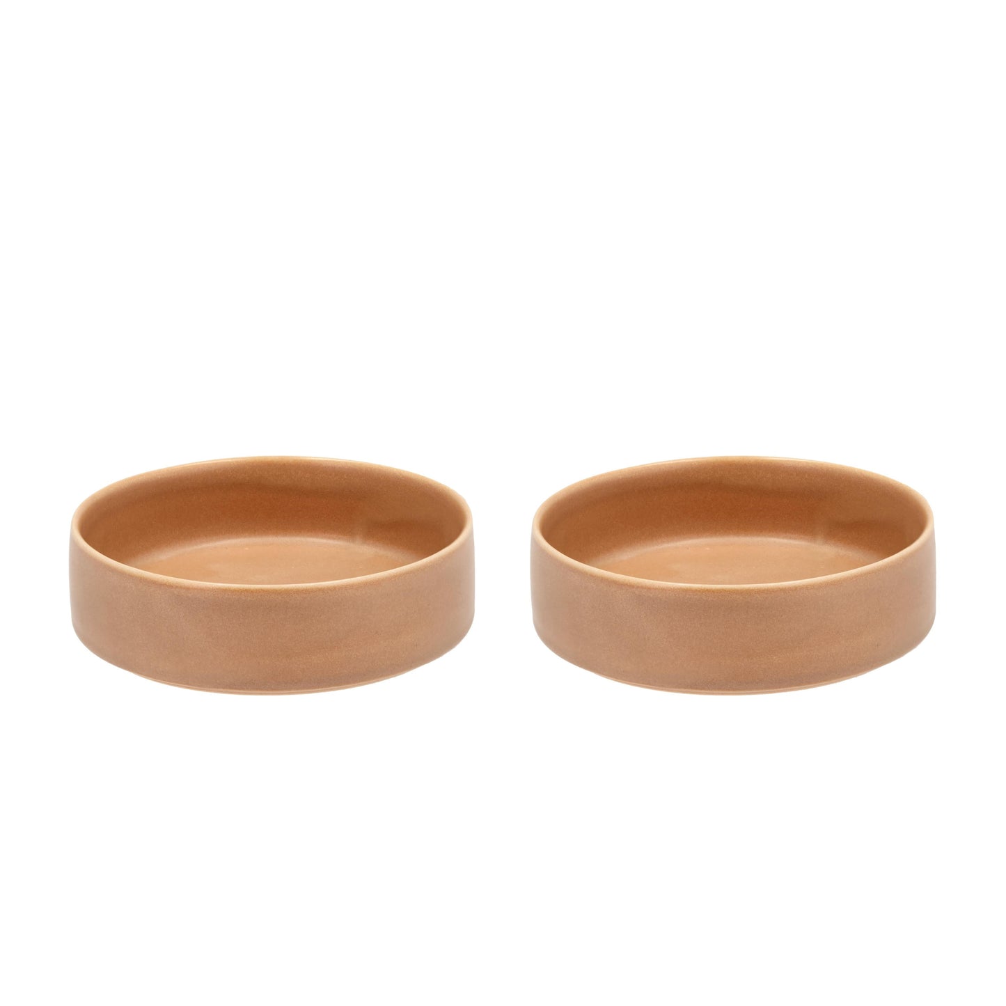 Villa Collection - Skåle 2 stk - "Fjord" - Porcelæn - Creme -0,45 L