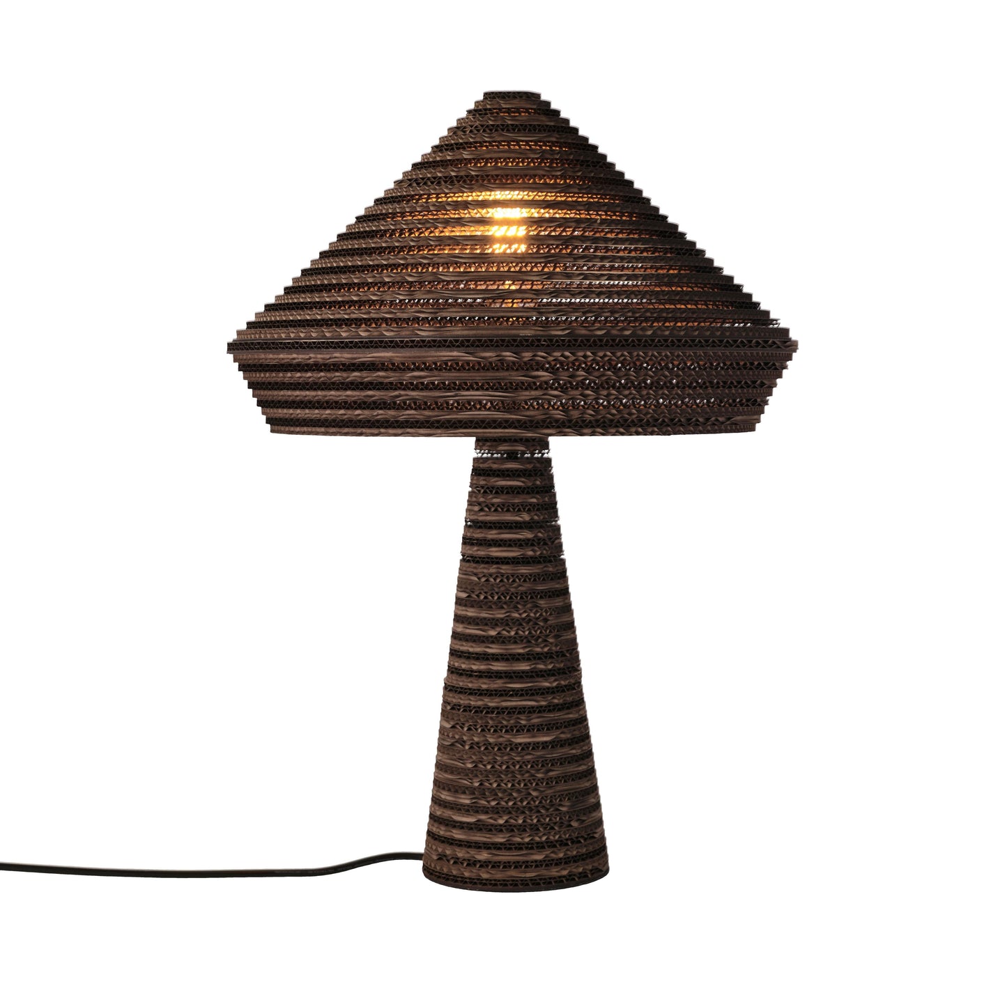 Villa Collection - Alk bordlampe -  Brun Pap - 42 x 54 cm