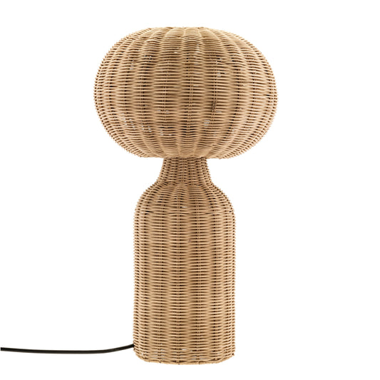 Villa Collection - Vinka bordlampe - rattan - 30 x 53,5 cm