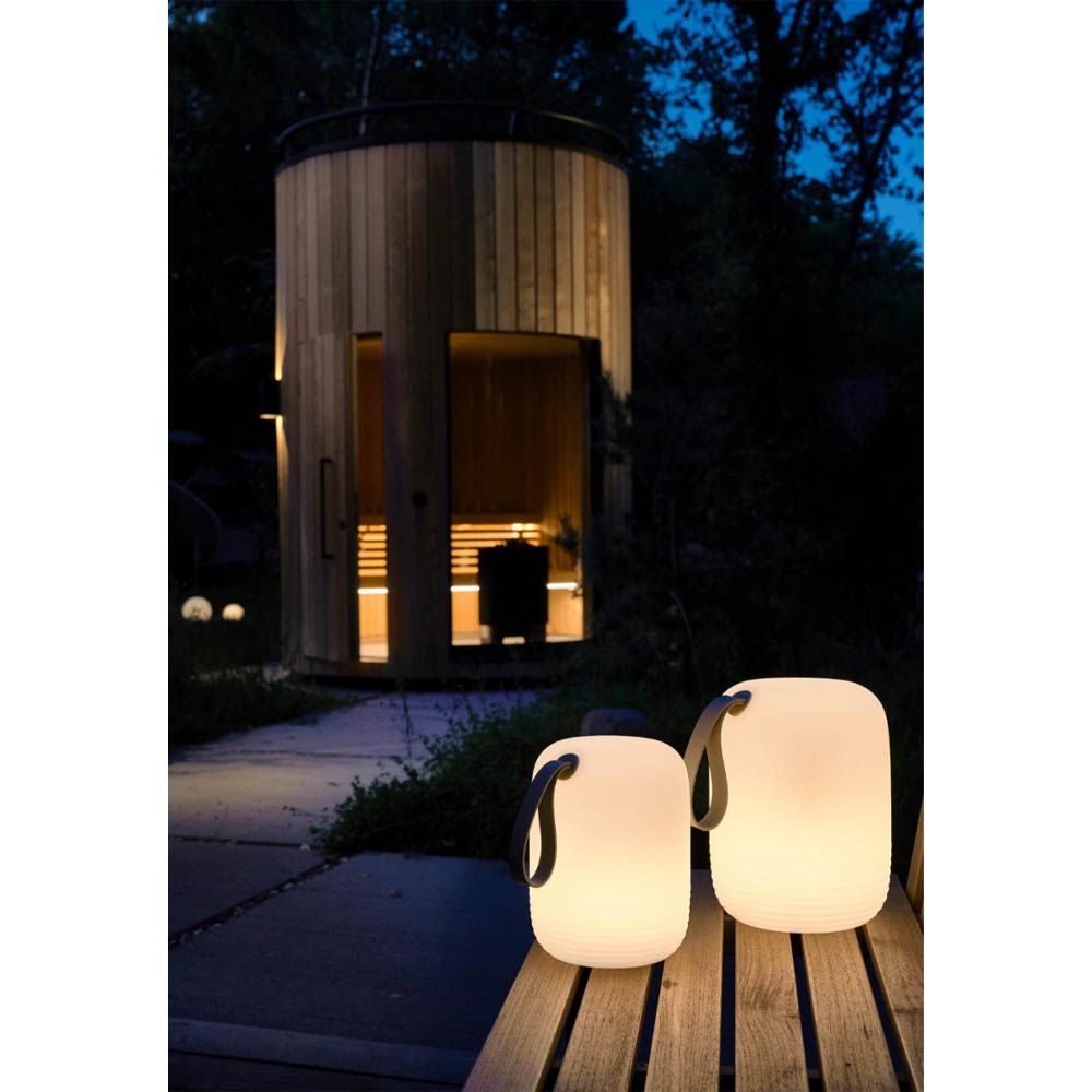 Villa Collection - LED-lampe - 12,5 x 15,5 cm-hvid/grøn
