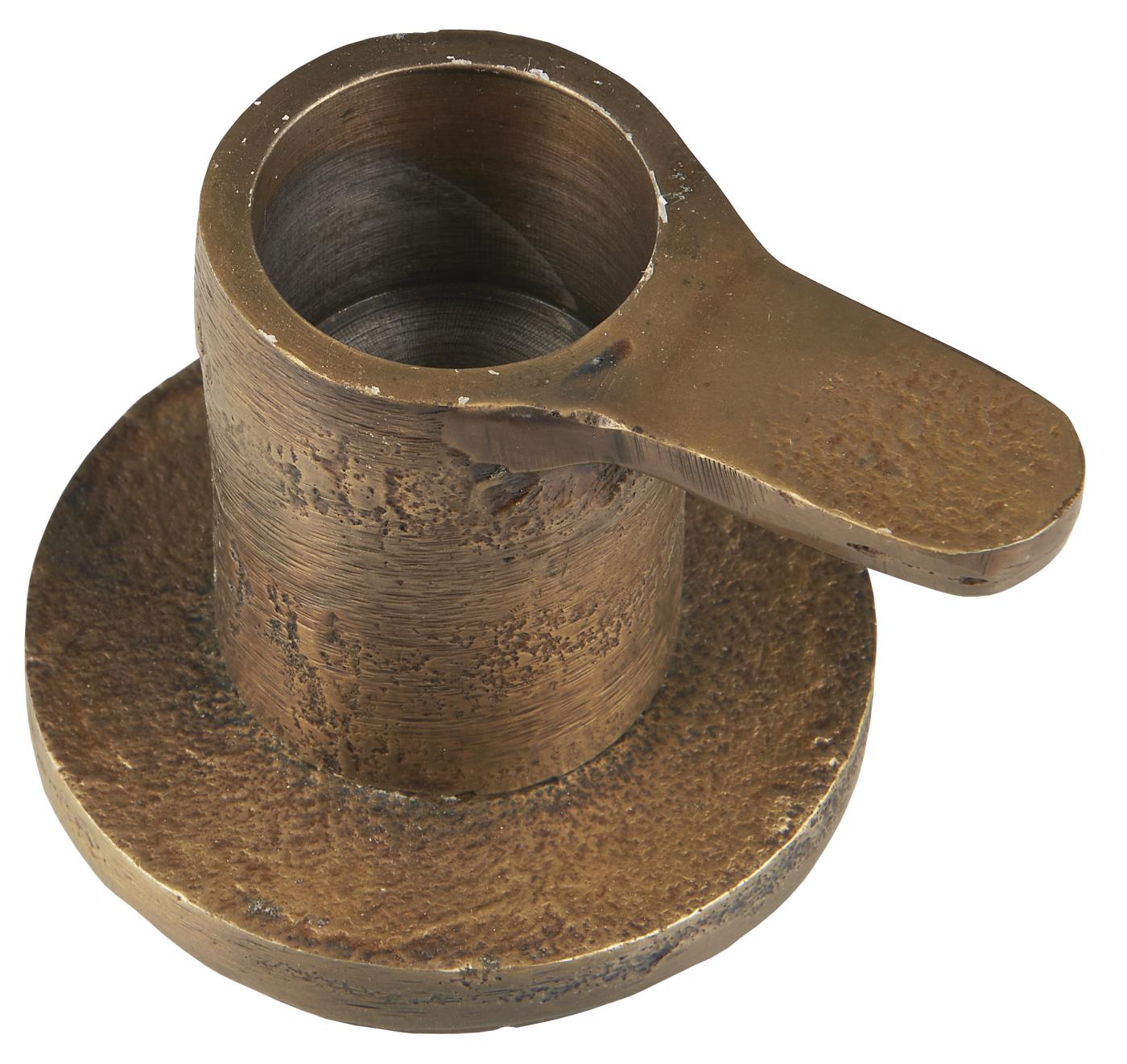 Ib Laursen - lysestage t/3,8 cm lys m/hank - Tiza
