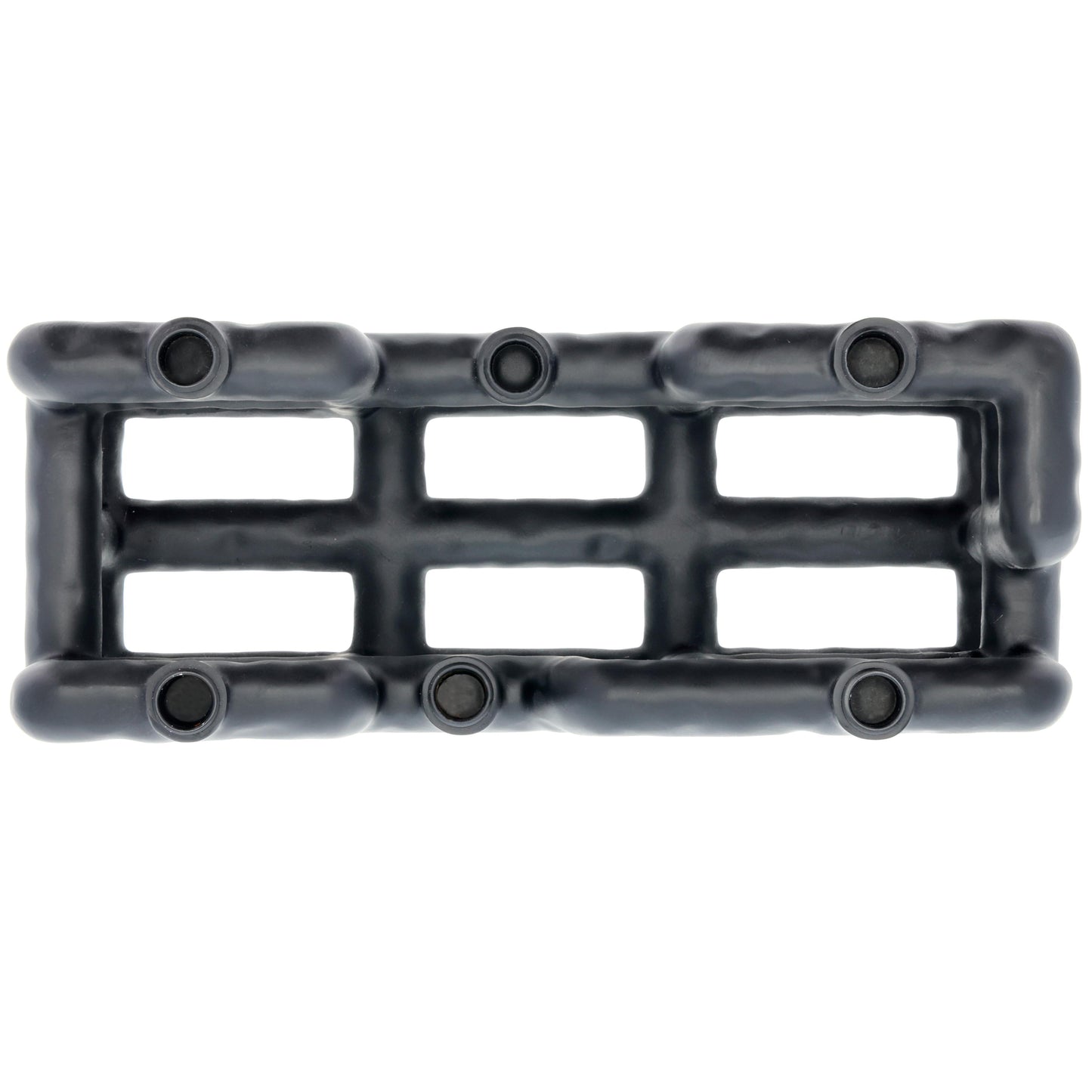 Villa Collection - Lysestage - Sort - 28 x 10 x 13.5 cm