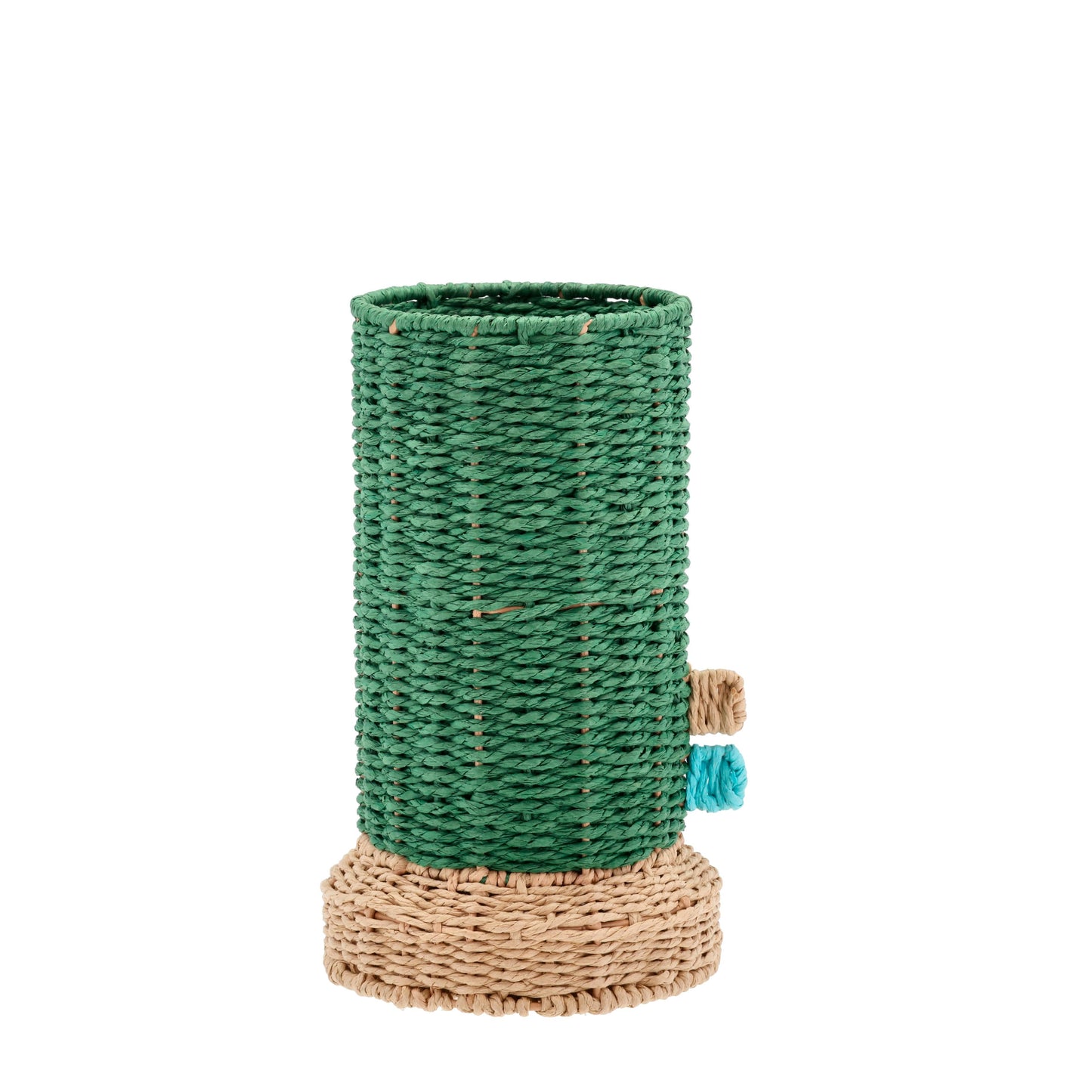 Villa Collection - Vase af 100 % papir - grøn - 28 x 17 cm