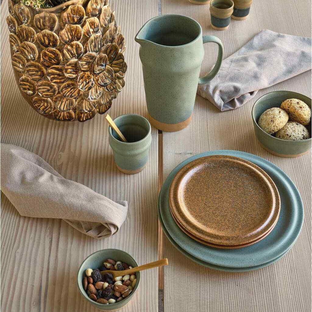 Villa Collection - 2 stk Krus - Grøn - Porcelæn