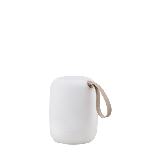 Villa Collection - LED-lampe - D 12,5 x 15,5 cm -hvid/sand