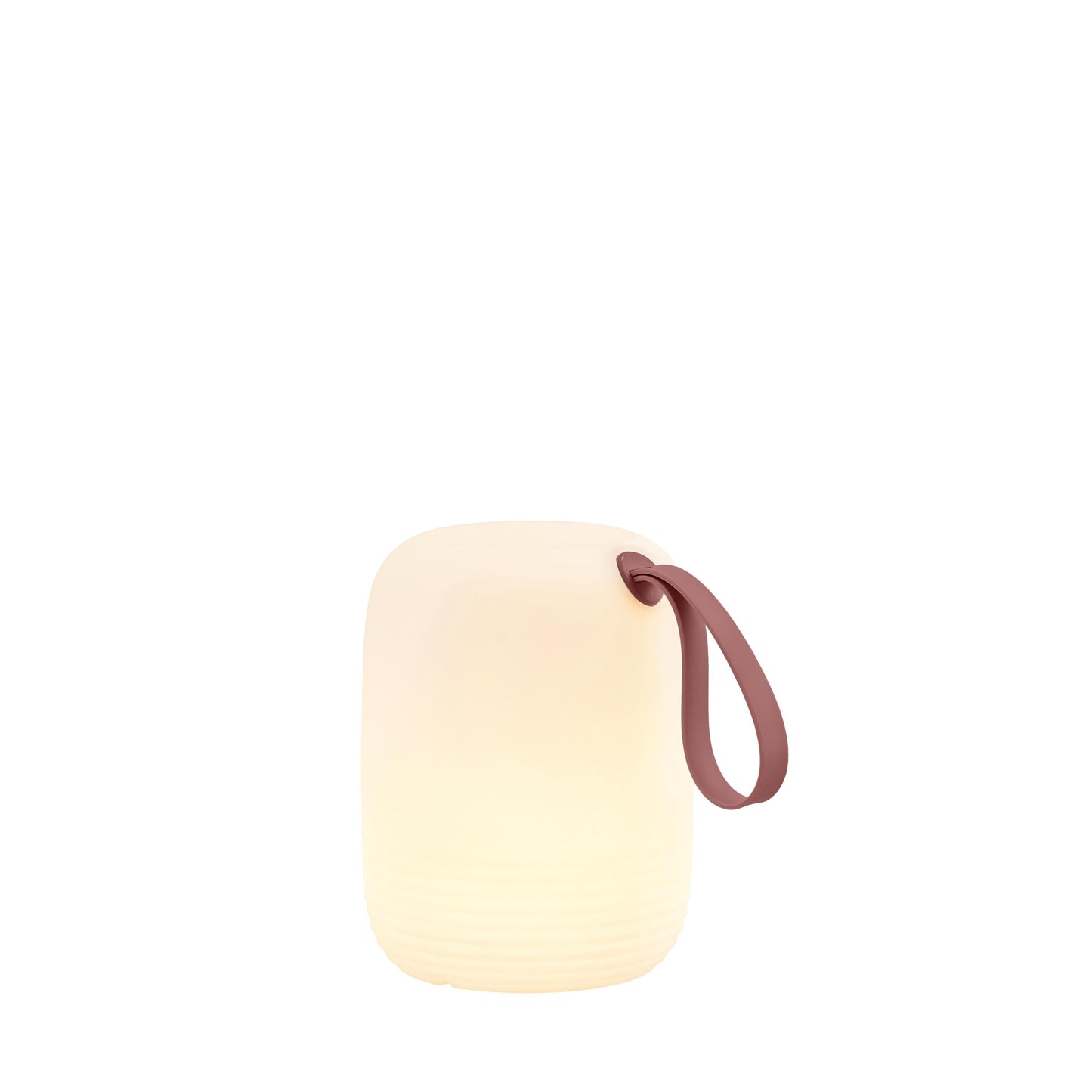 Villa Collection - LED-lampe- 12,5 x 15,5 cm -hvid/cognac