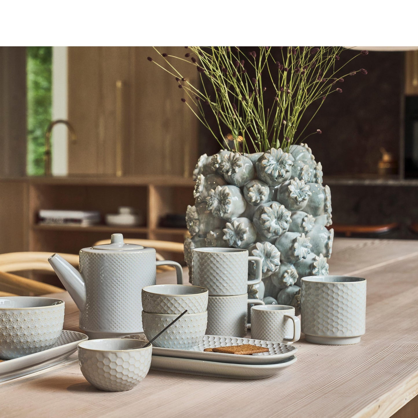 Villa Collection-krus -lyseblå-stentøj-ass