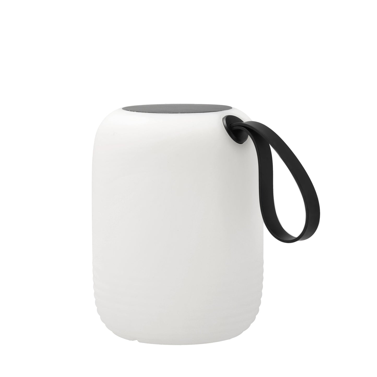 Villa Collection - LED-lampe m.solceller- 17,5 x 23 cm -hvid/sort
