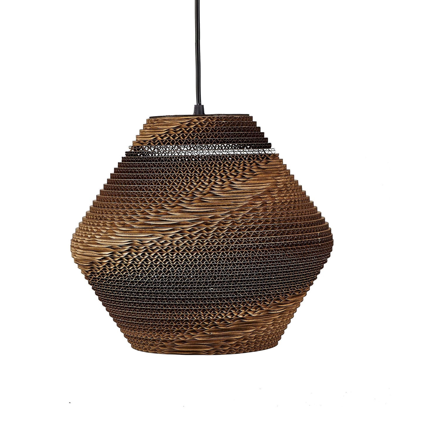 Villa Collection - Pendel Lampe - "Alk" - Pap - D 30 cm