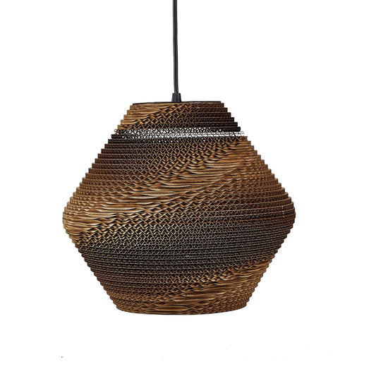 Villa Collection - Pendel Lampe - "Alk" - Pap - D 30 cm