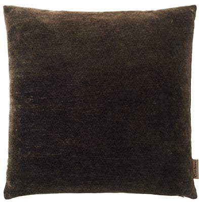 Cozy Living - Velvet Soft pudebetræk - DARK CHESTNUT