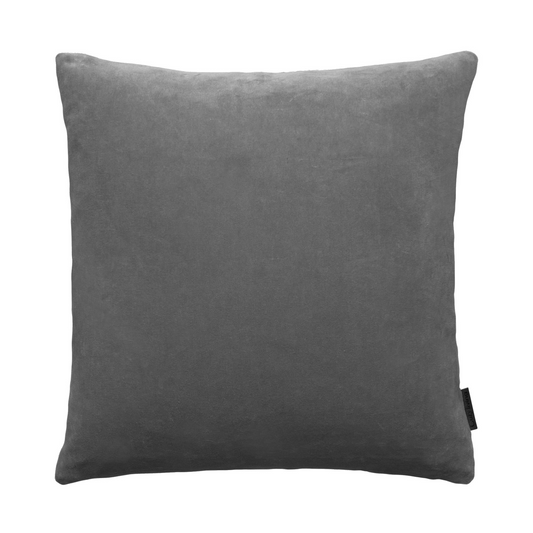 Cozy Living pudebetræk fløjl-Velvet Soft Cover - GRANITE