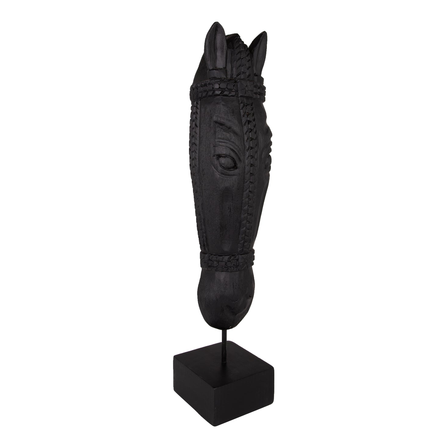 Martinsen - Træfigur - Hestehoved - 61 x 12 x 11 cm