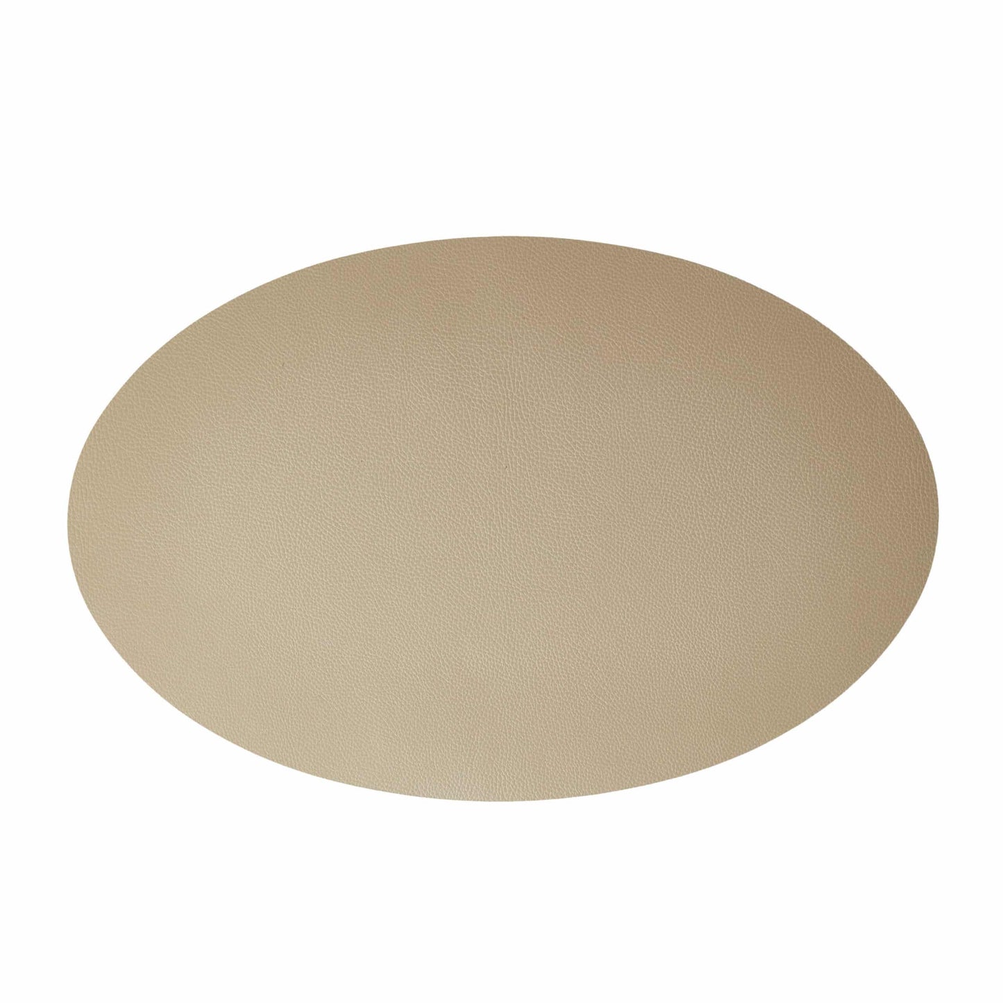 Dækkeserviet - Kunstlæder - Beige/Taupe - 41 x 33 cm