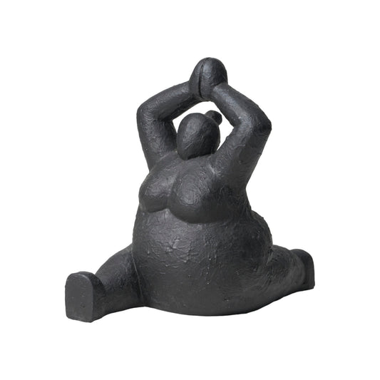Pyntefigur - Sort - 23 x 20 x 12 cm