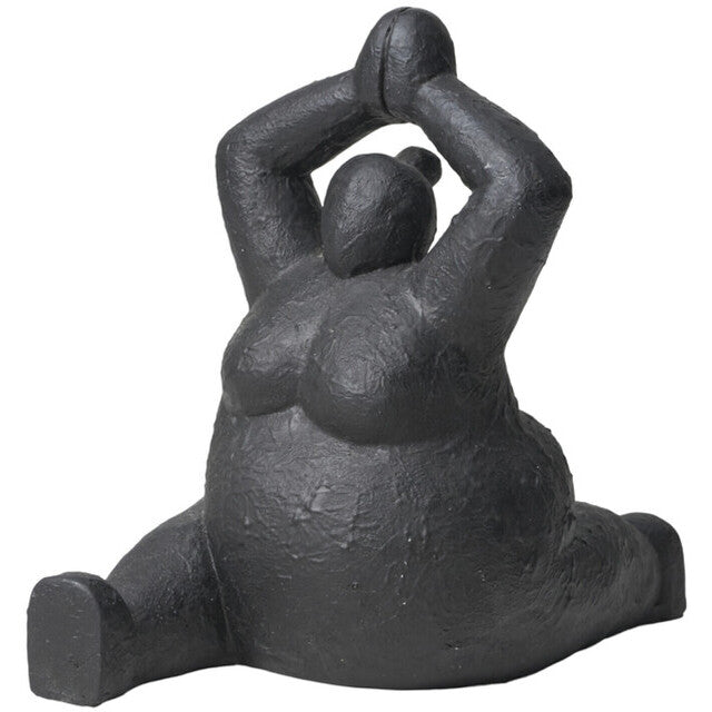 Pyntefigur - Sort - 23 x 20 x 12 cm