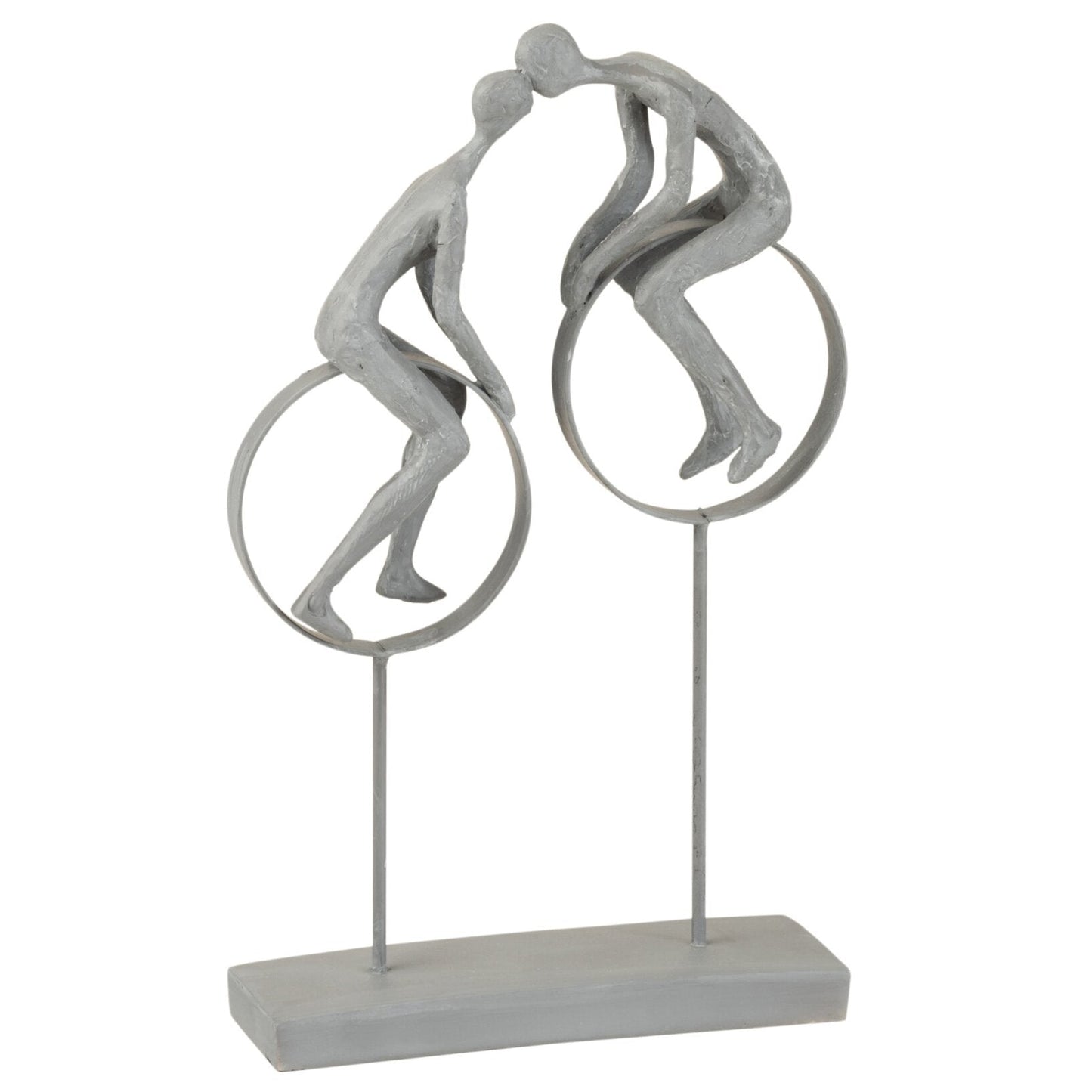 Skulptur - Par På Cirkler - 35 x 22 x 7 cm