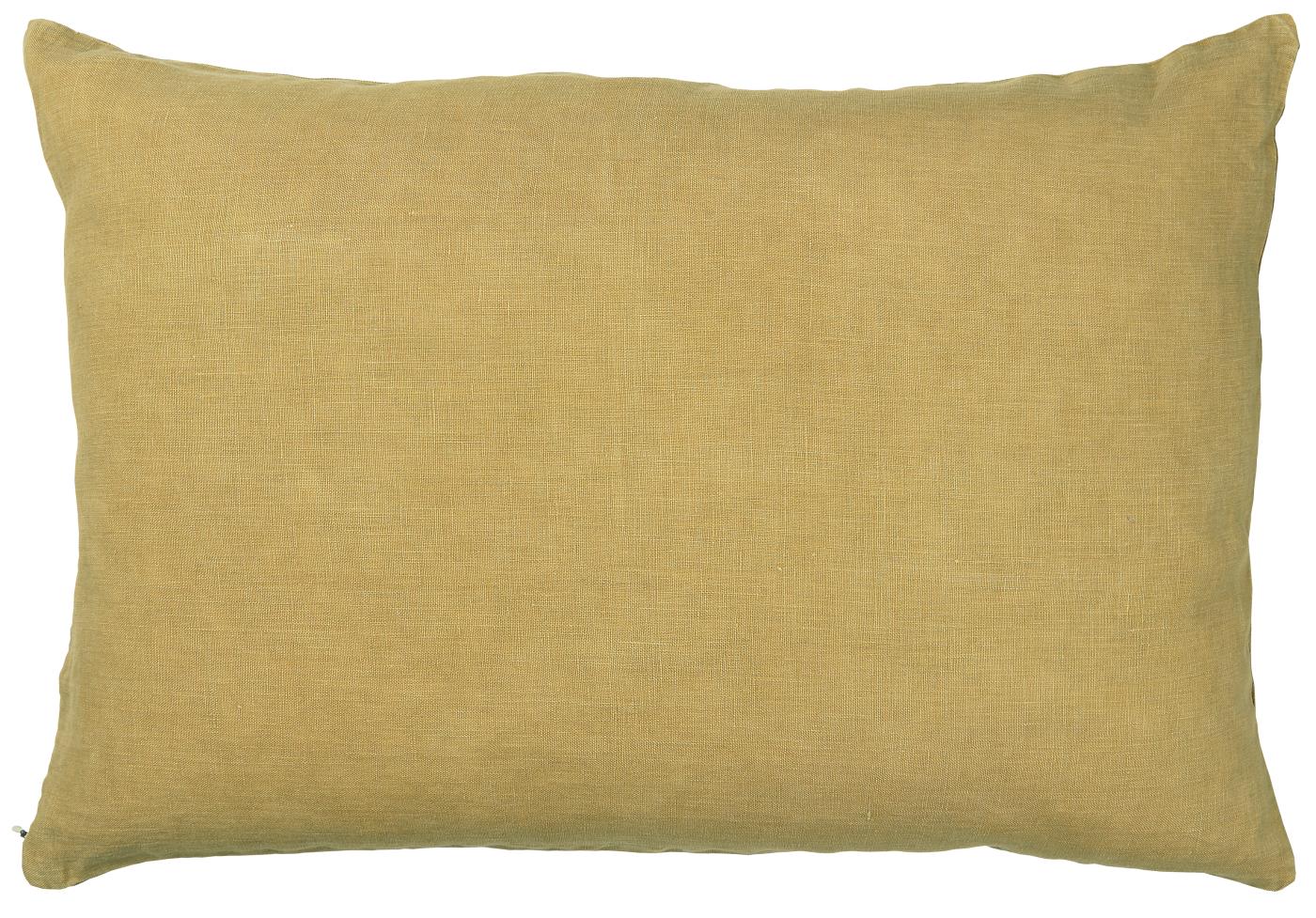 Ib Laursen - pudebetræk af hør - mustard - 40 X 60 cm
