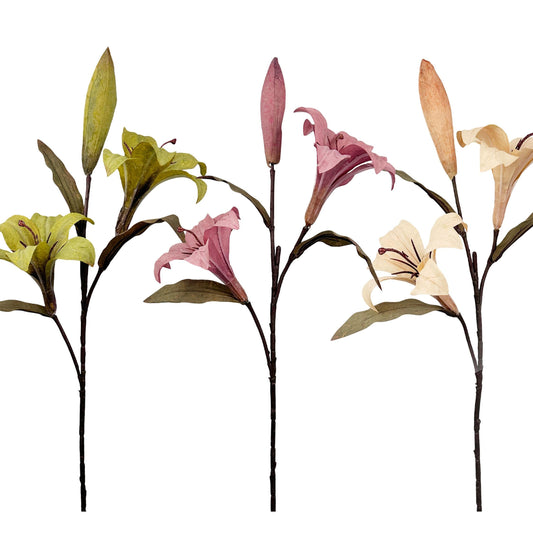 Kunstig plante - Lily stilk - 80 cm