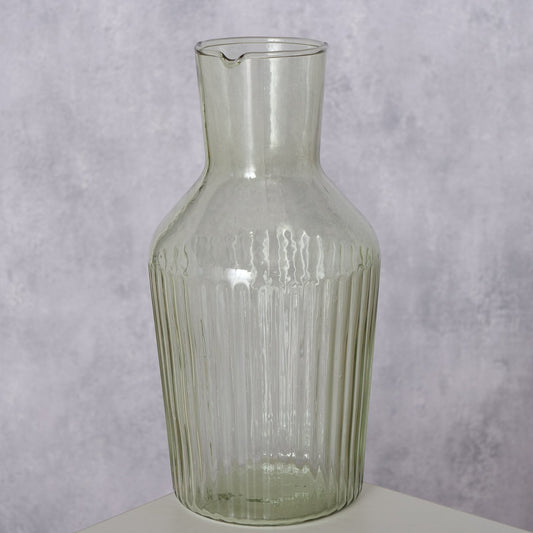 Karaffel  - Glas, 1 liter - H 22 x Ø 11 cm