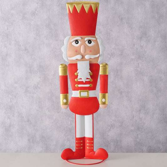 Pyntefigur - Nøddeknækker - H: 115 cm