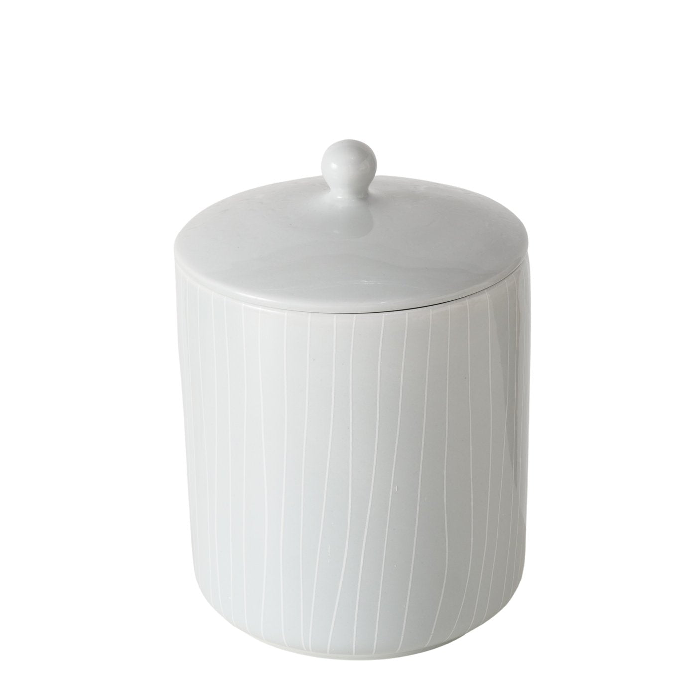 Boltze - opbevaringskrukke - grå - porcelæn_3