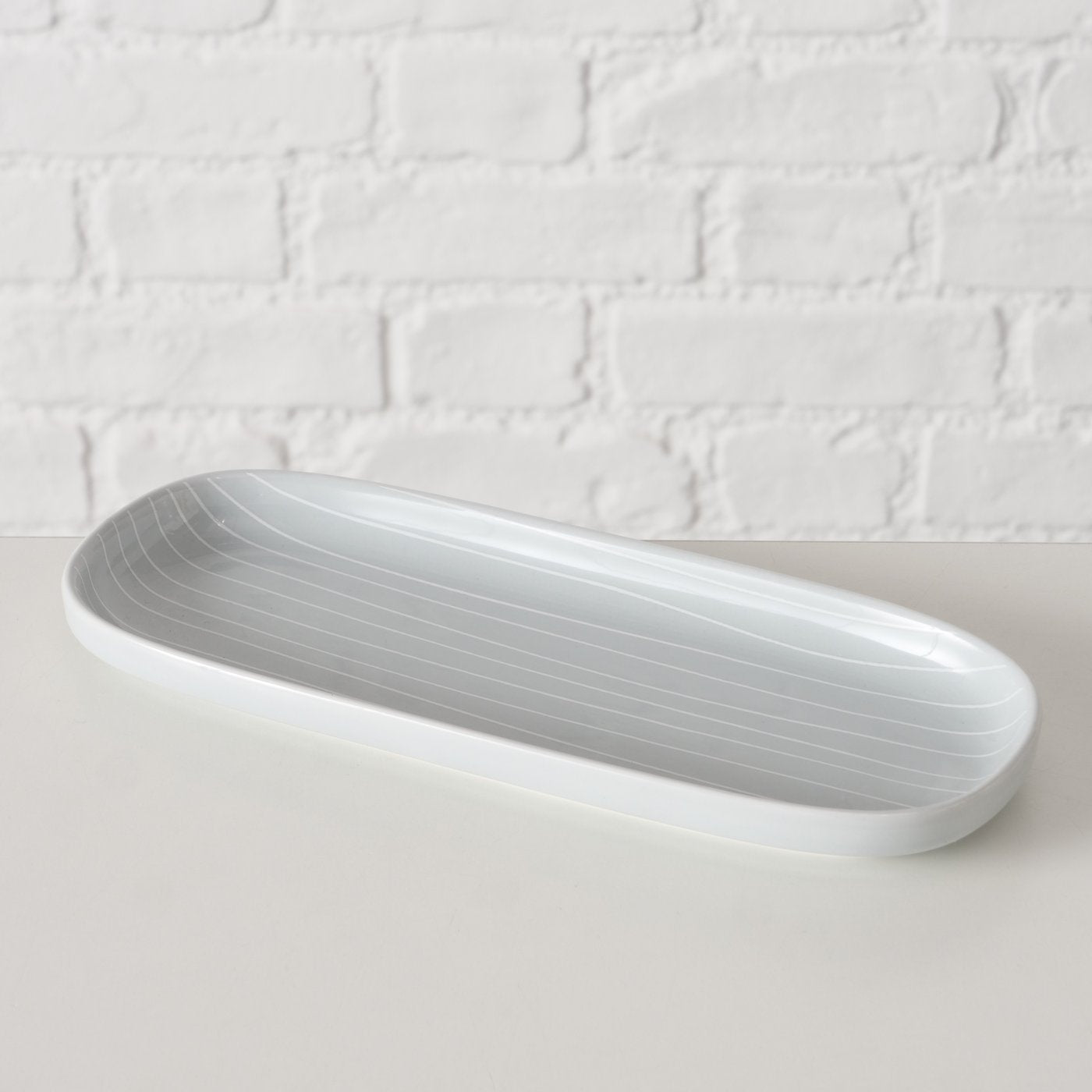 Boltze - serveringsfad - grå - keramik_3