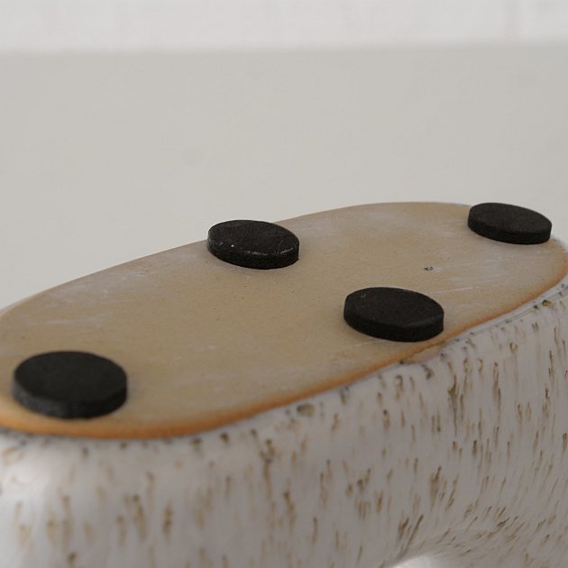 Håndlavet Vase - Mako-  Reaktiv glasur - H24 x B6 x D16 cm