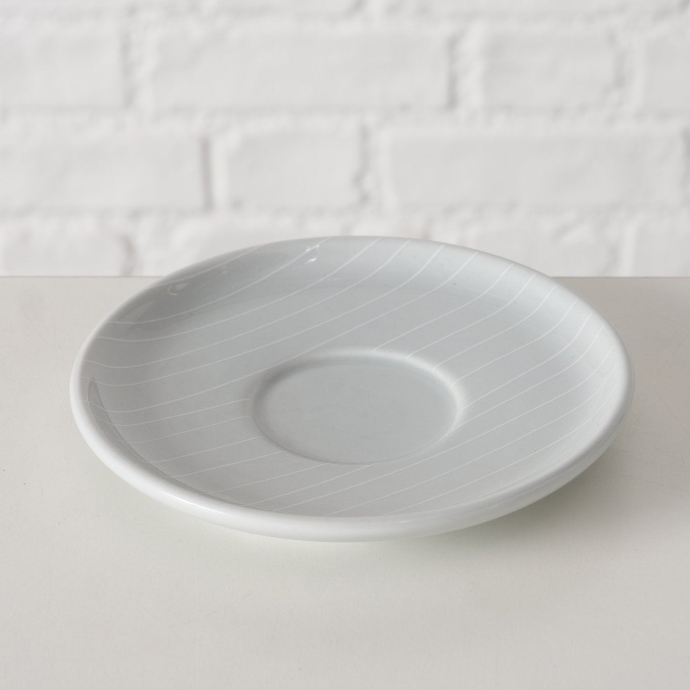 Boltze - espressokop m.underkop - grå porcelæn