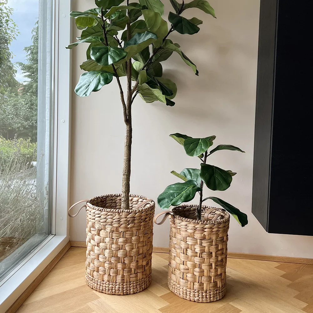 Fletkurv - La Vida - 2 stk med planter