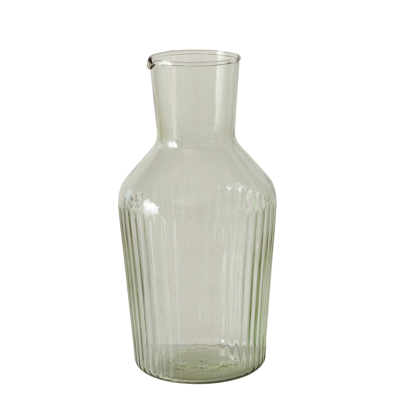 Karaffel  - Glas, 1 liter - H 22 x Ø 11 cm