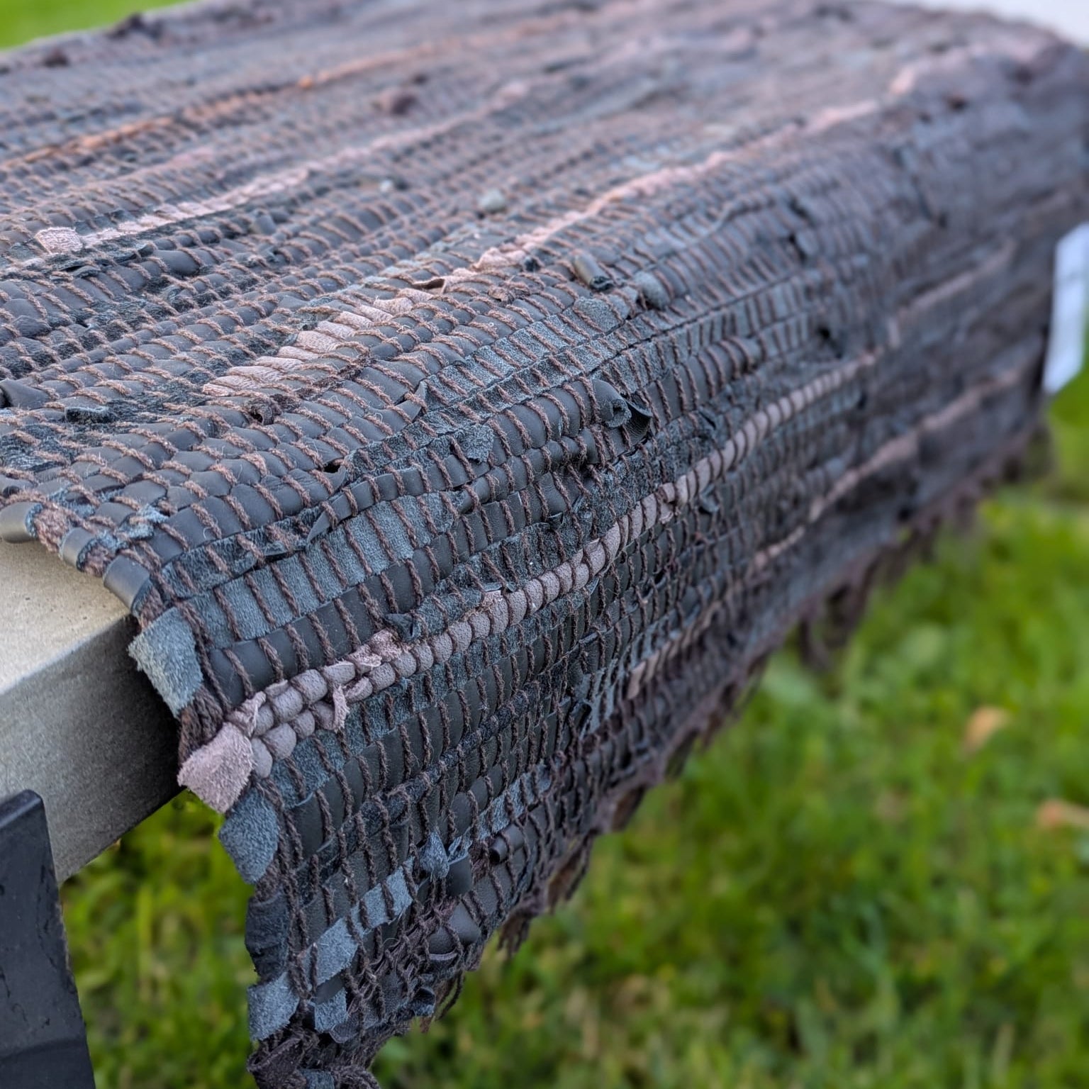 Gulvtæppe - læder - 60 x 90 cm_2