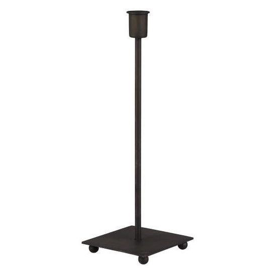 Ib Laursen  - lysestage - sort metal