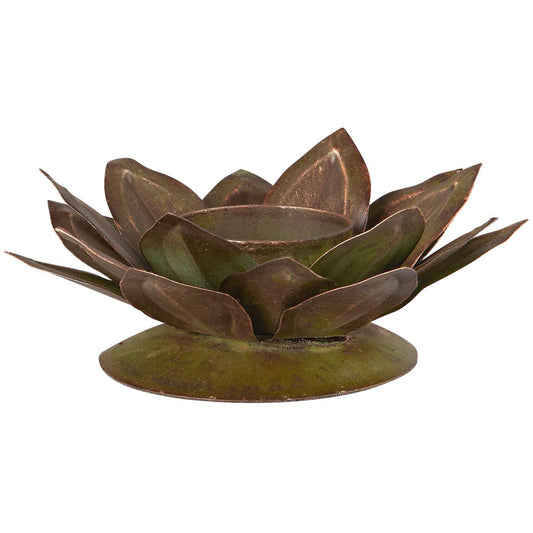 Ib Laursen - lysestage til fyrfadslys - Lotus