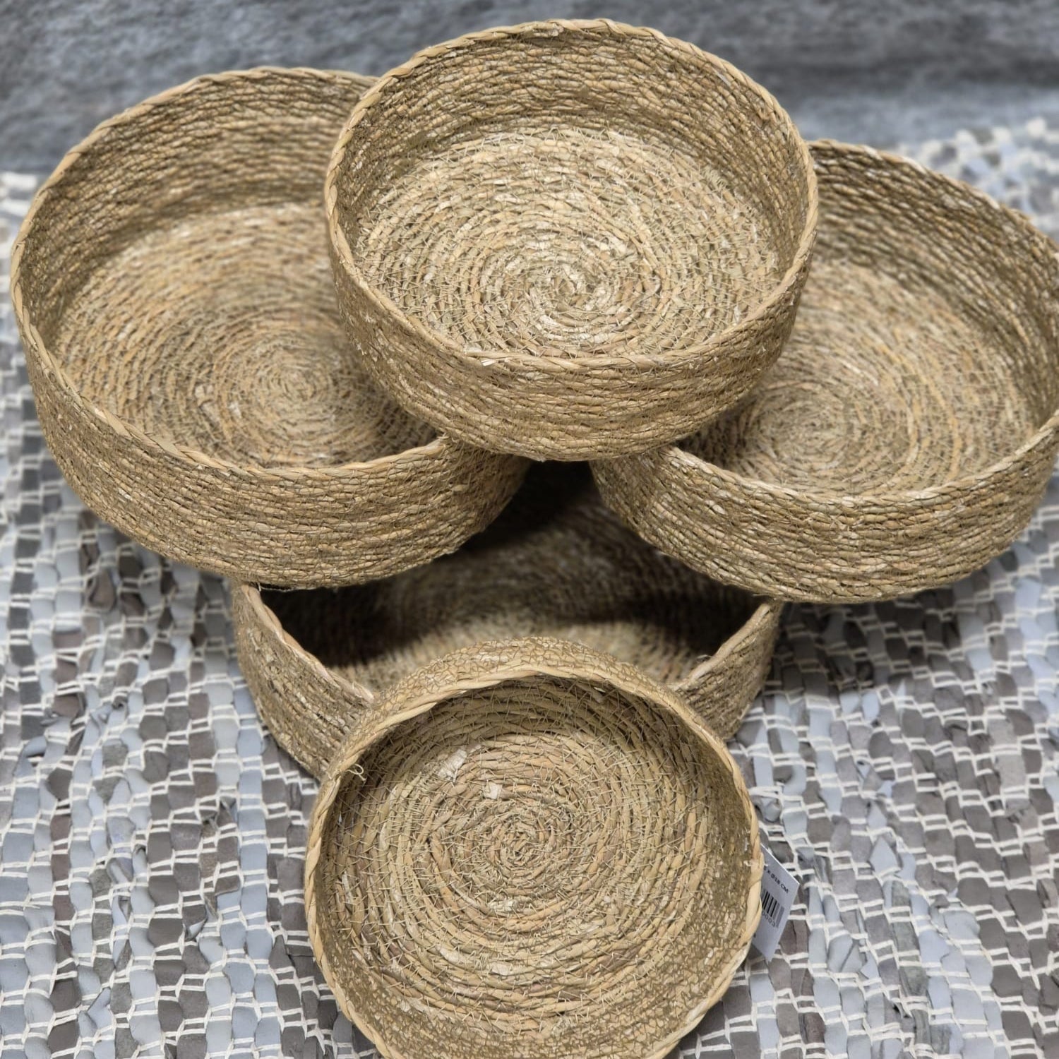 Kurve sæt - søgræs - rund cylinder