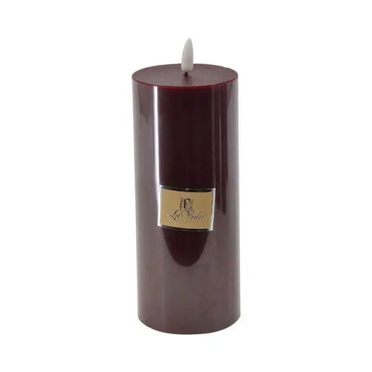 La Vida - LED lys - mørk rød - H18/D7,4 cm