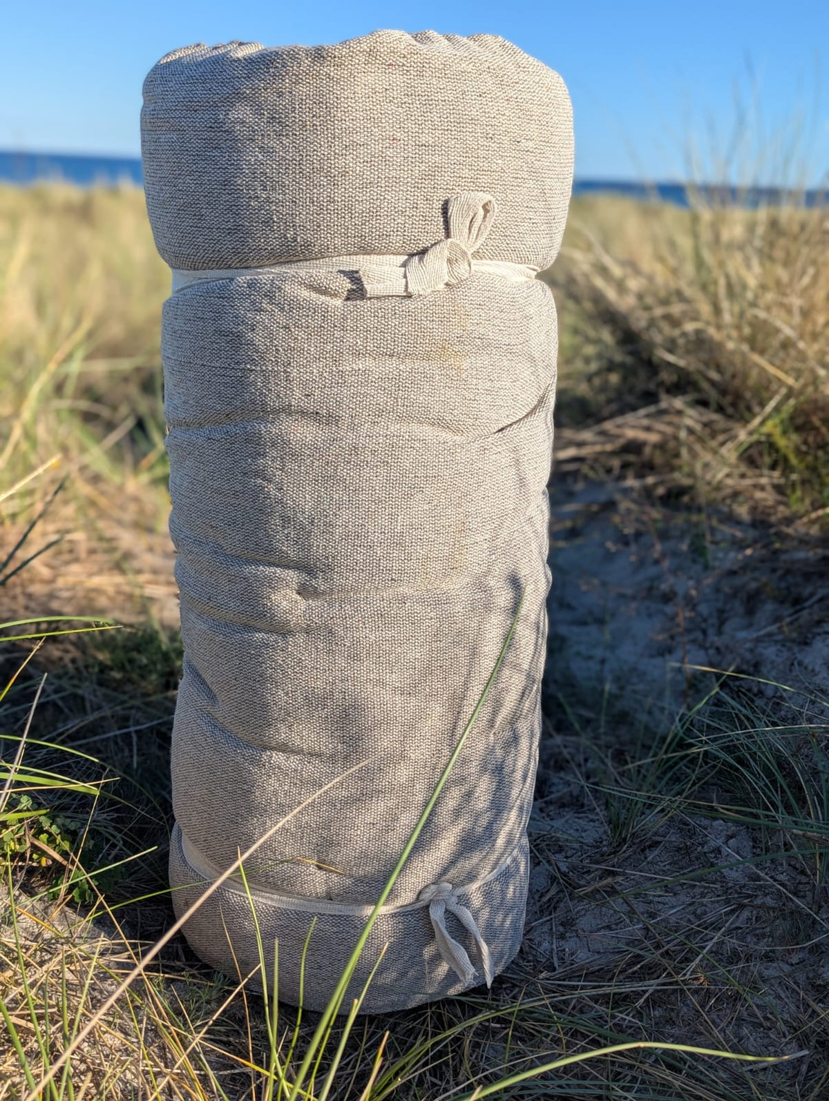 Madras - Beige - på højkant