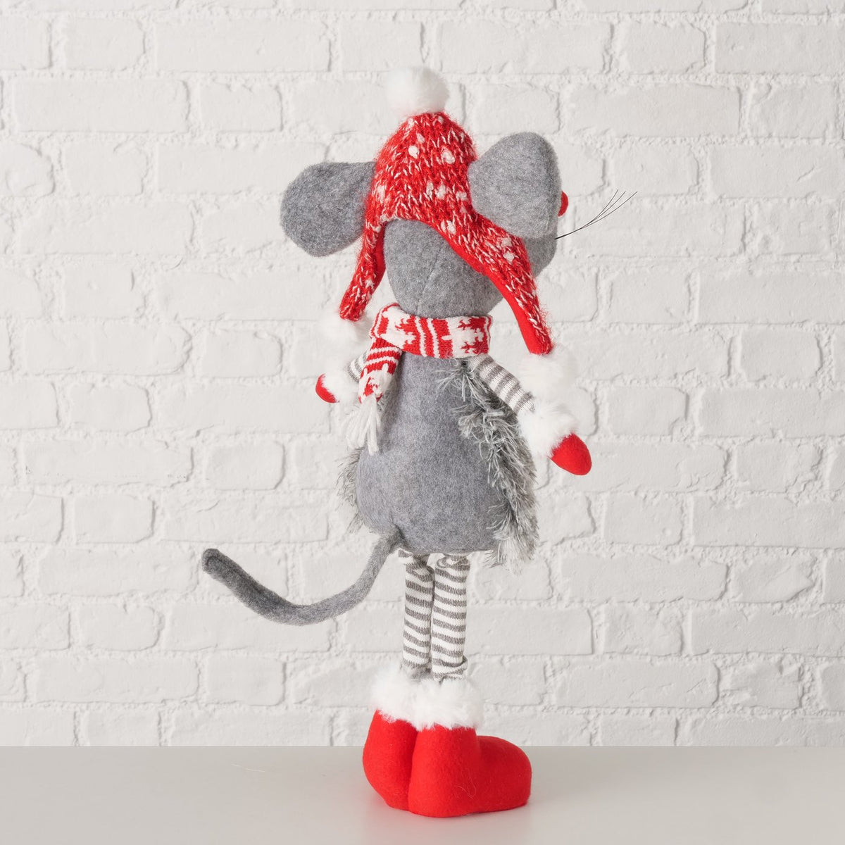 Pyntefigur til jul - Mus - H 50 cm