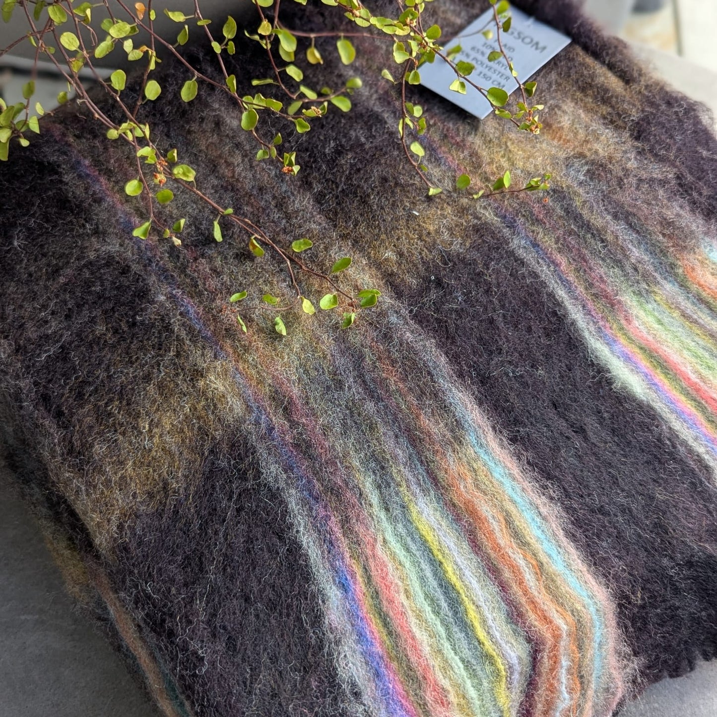 Plaid - uld- multifarvet mønster_2