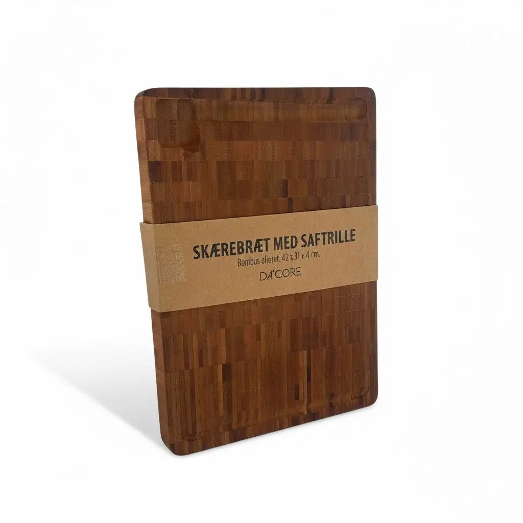 Skærebræt m. Saftrille - Bambus_2