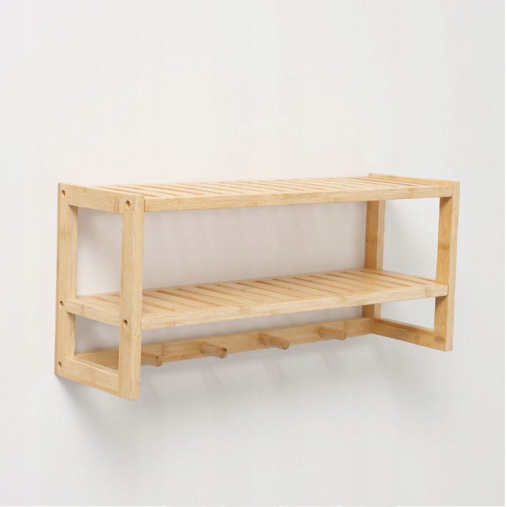 Boltze - Væghylde - Træ - 55 x 17,2 x 24,1 cm