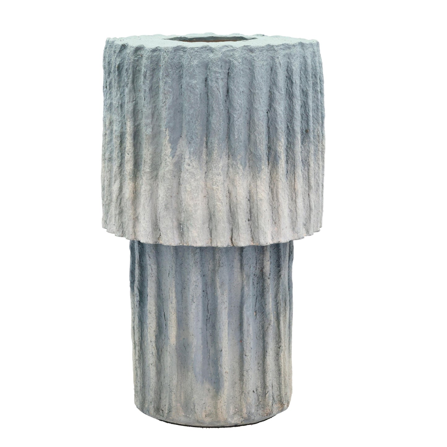 Villa Collection - Blå Bordlampe Papmaché_2