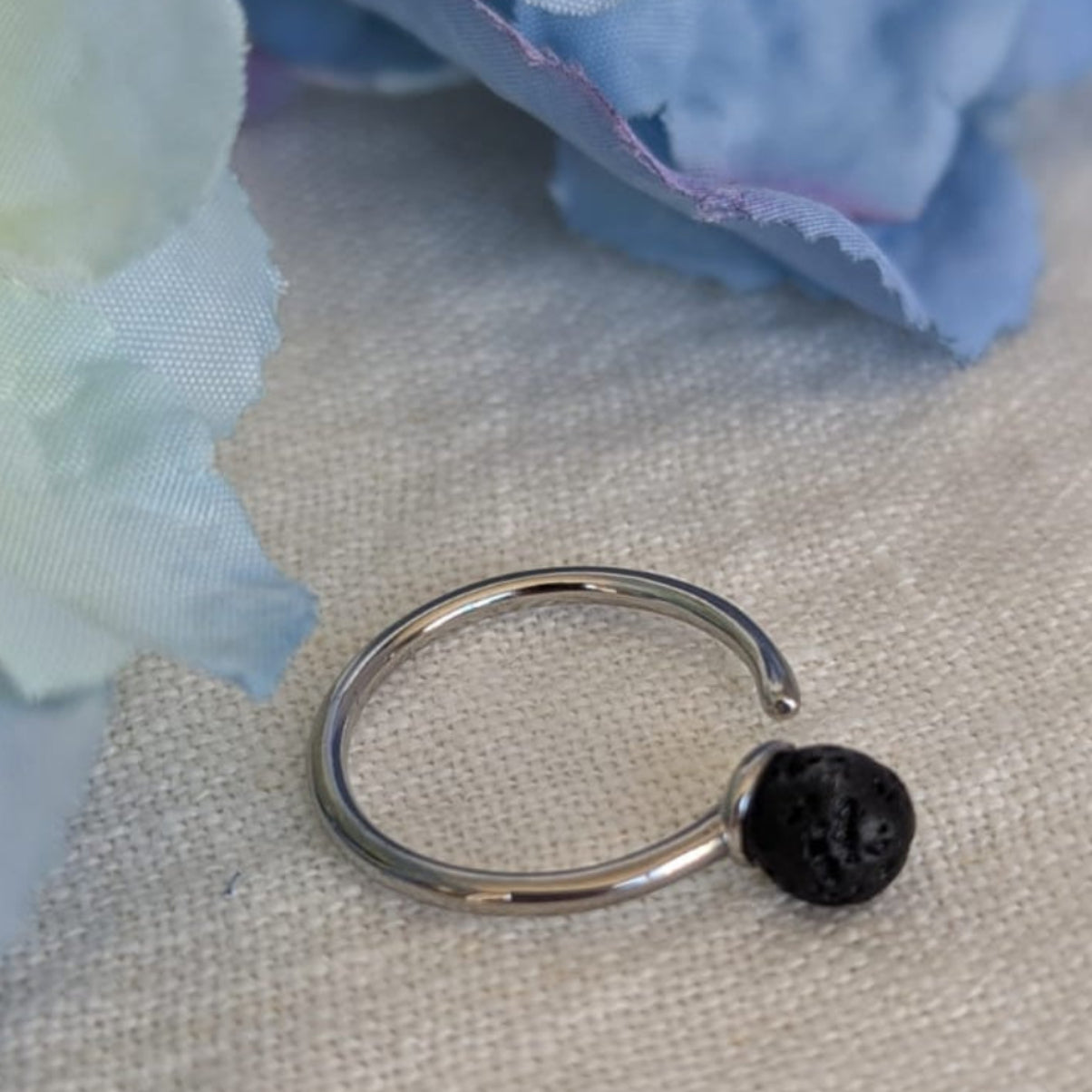 Gade & Juul - Fingerring - Justerbar - Kirurgisk Stål - Select Lava