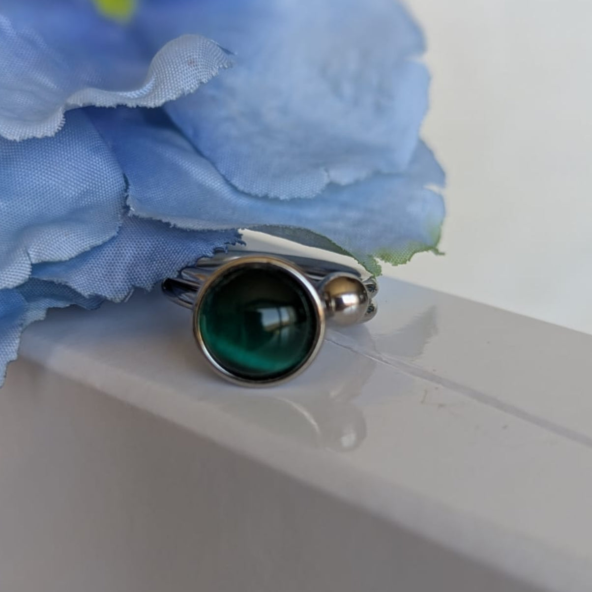 Gade & Juul - Fingerring - Justerbar - Kirurgisk Stål - Dot Strong